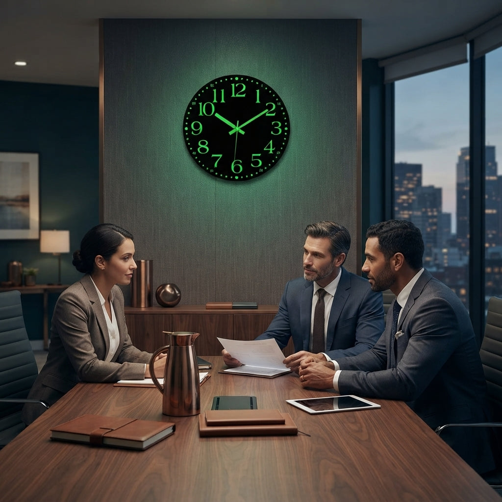 Glow Wall Clock