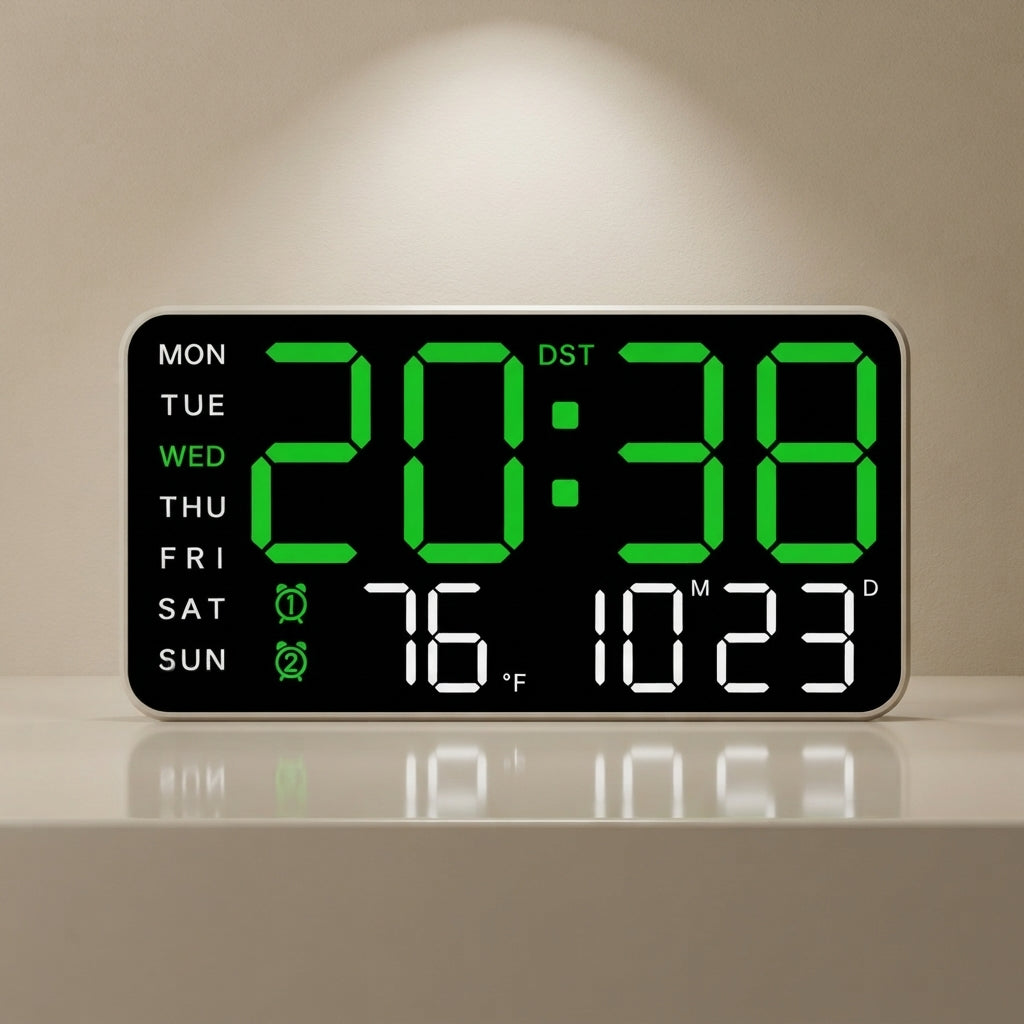 SmartGlow Digital Clock