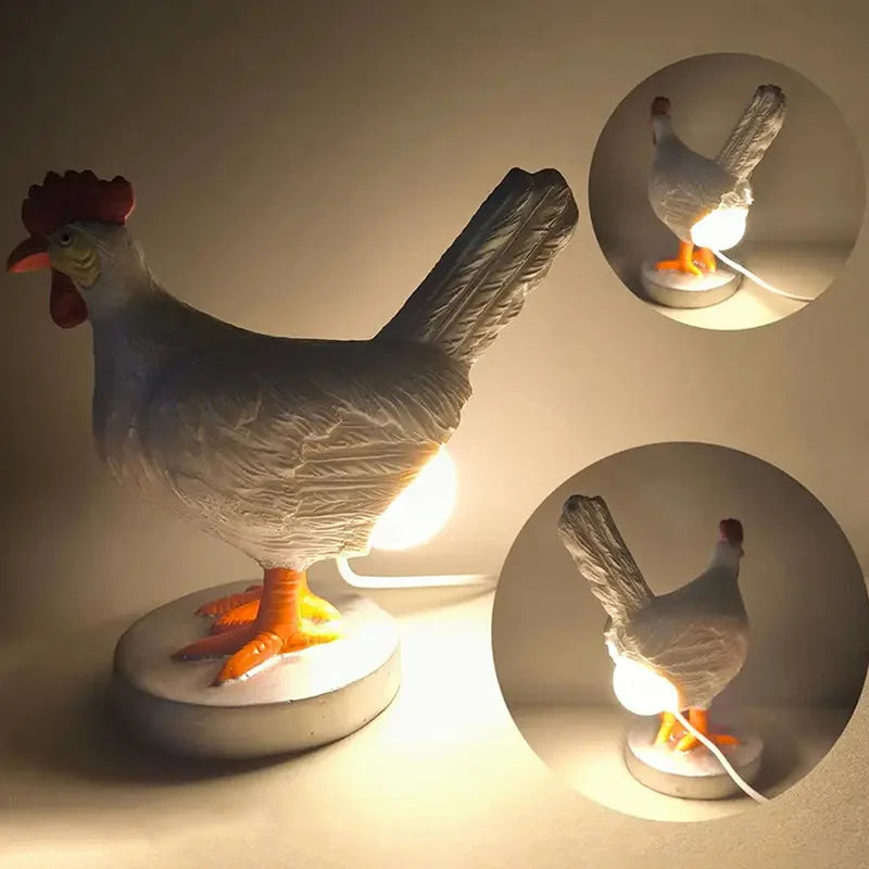 LED Charming Chicken Lamp