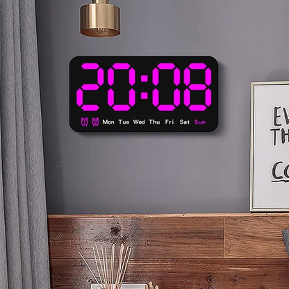 Voice Activated Large Screen Digital Clock