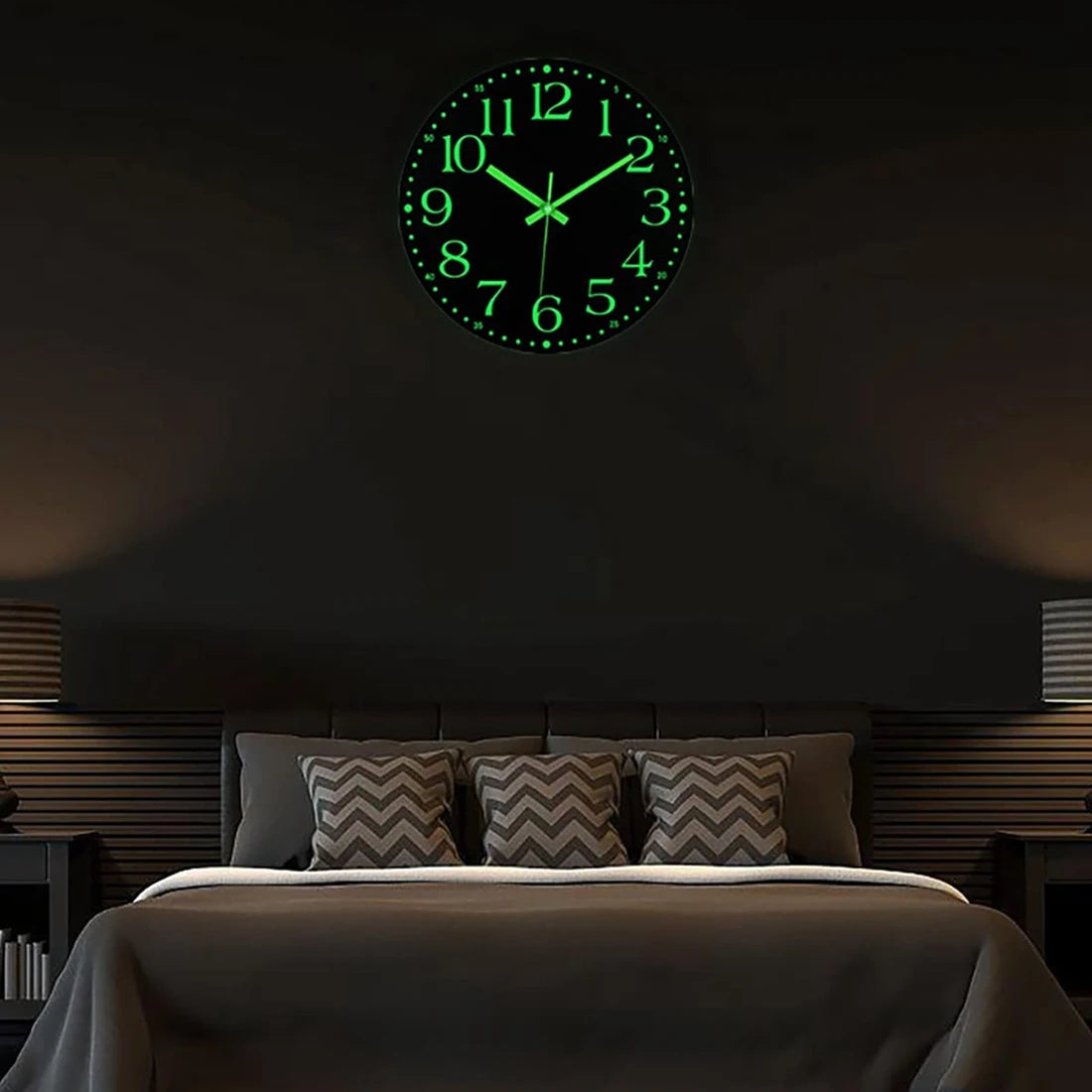 12-Inch Glow Wall Clock