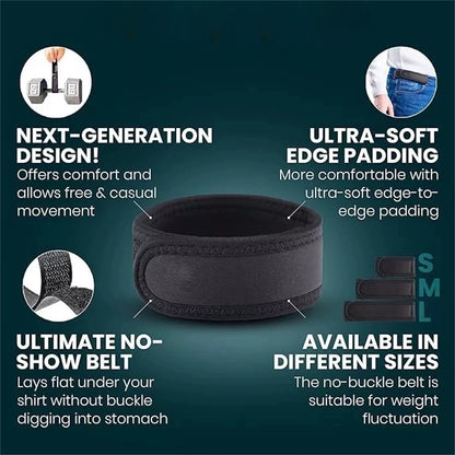 No-Buckle Comfort Belt