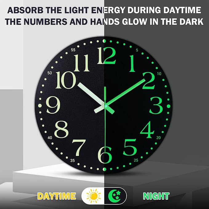 Glow Wall Clock