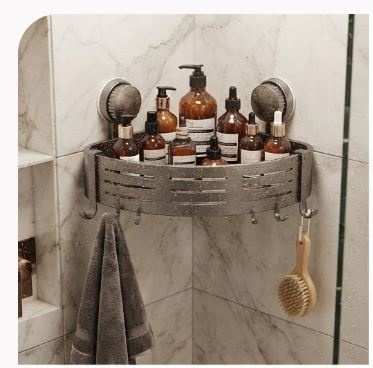 Space Saving Bathroom Corner Shelf