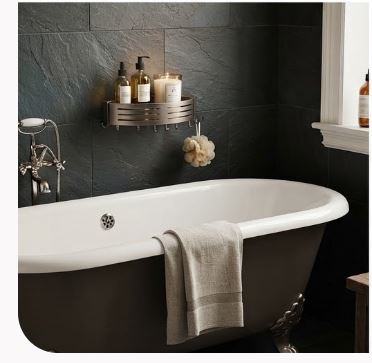 Space Saving Bathroom Corner Shelf