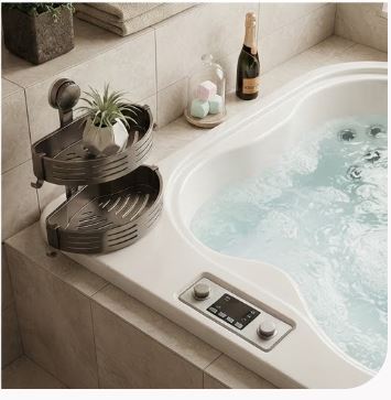 Space Saving Bathroom Corner Shelf