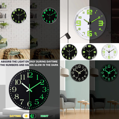12-Inch Glow Wall Clock