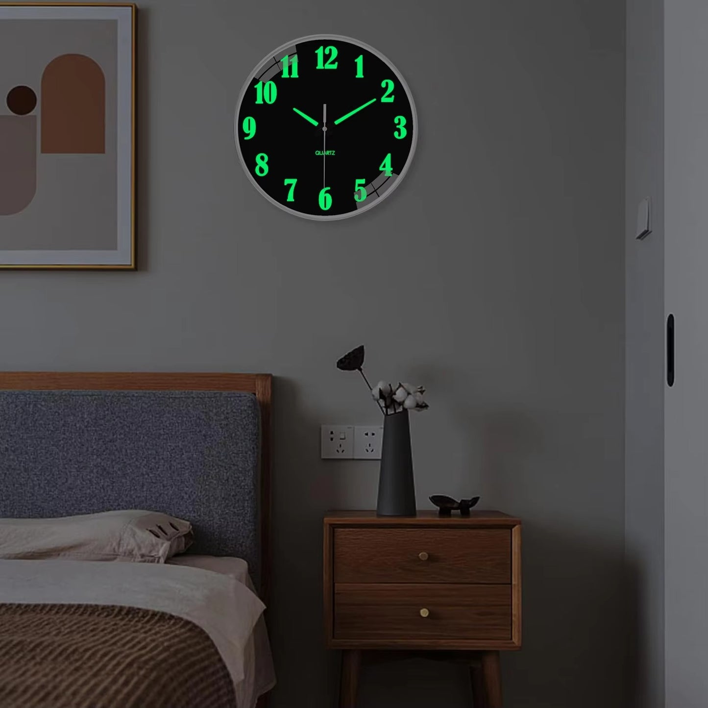 12-Inch Glow Wall Clock