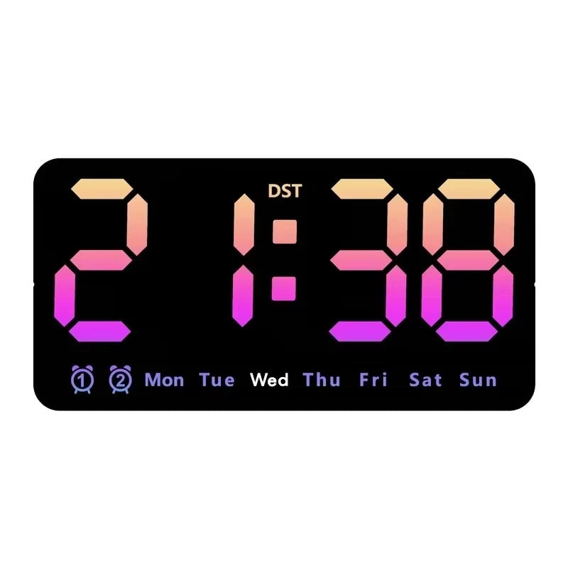 Voice Activated Large Screen Digital Clock