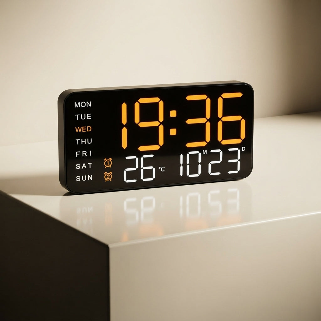 SmartGlow Digital Clock